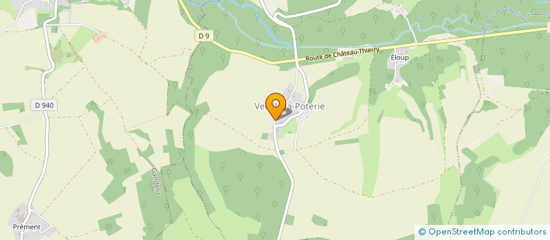 localisation de l'entreprise MONSIEUR CHRISTOPHER PIERROT  VEUILLY-LA-POTERIE