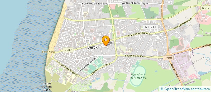 localisation de l'entreprise MONSIEUR CHRISTOPHER POIDEVIN à BERCK