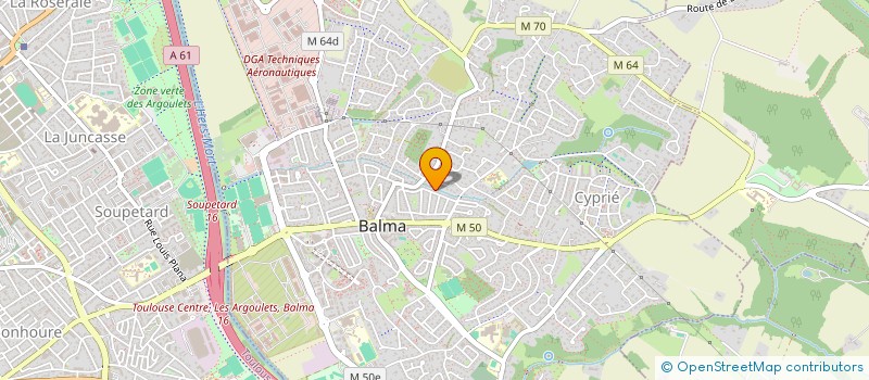 localisation de l'entreprise MONSIEUR CHRISTOPHER POLETTI  BALMA