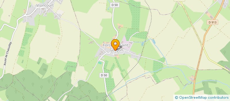 localisation de l'entreprise MONSIEUR CHRISTOPHER RACHAT  FORCELLES-SAINT-GORGON