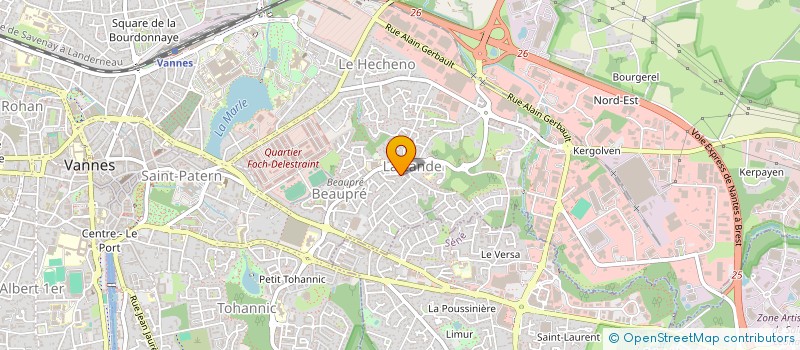 localisation de l'entreprise MONSIEUR CHRISTOPHER RADULOVIC à VANNES