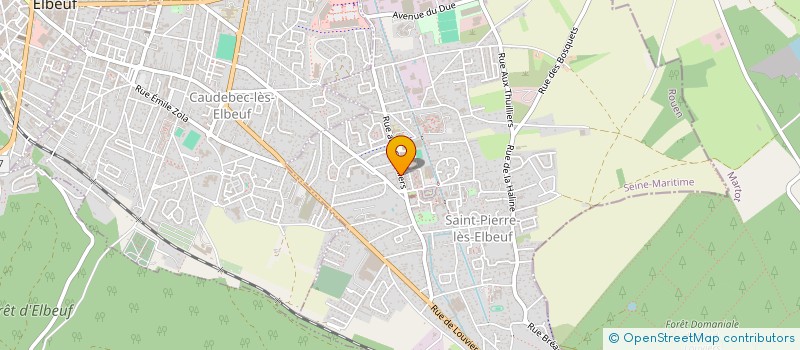 localisation de l'entreprise MONSIEUR CHRISTOPHER RAGOT  SAINT-PIERRE-LES-ELBEUF