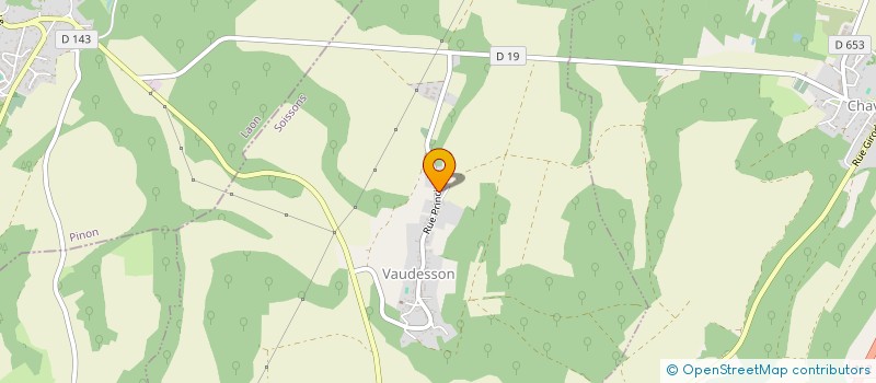 localisation de l'entreprise MONSIEUR CHRISTOPHER RAVEAUX  ALLEMANT