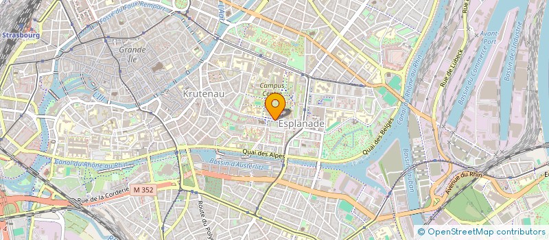 localisation de l'entreprise MONSIEUR CHRISTOPHER REILLY à STRASBOURG