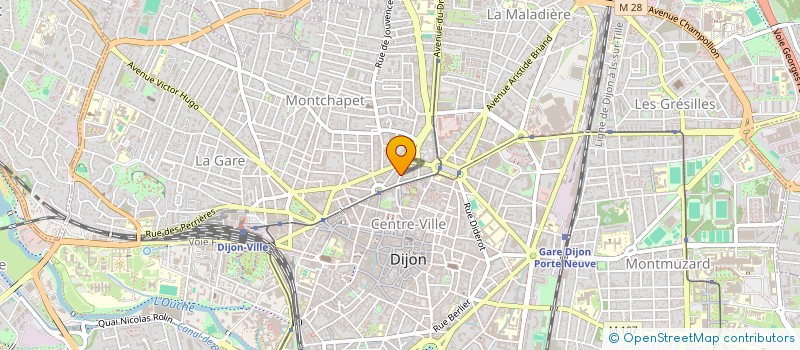localisation de l'entreprise MONSIEUR CHRISTOPHER REMBLE  DIJON