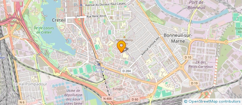 localisation de l'entreprise MONSIEUR CHRISTOPHER RENAISON  CRETEIL