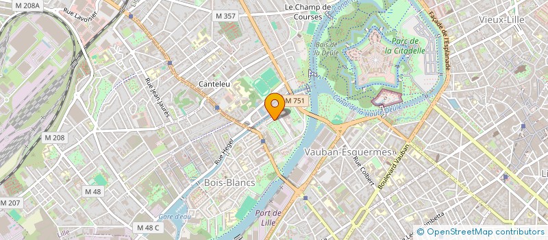 localisation de l'entreprise MONSIEUR CHRISTOPHER ROBBE  LILLE