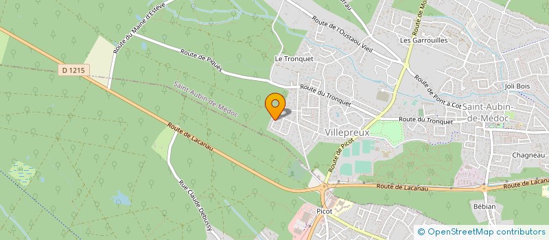 localisation de l'entreprise MONSIEUR CHRISTOPHER ROBIN  SAINT-AUBIN-DE-MEDOC