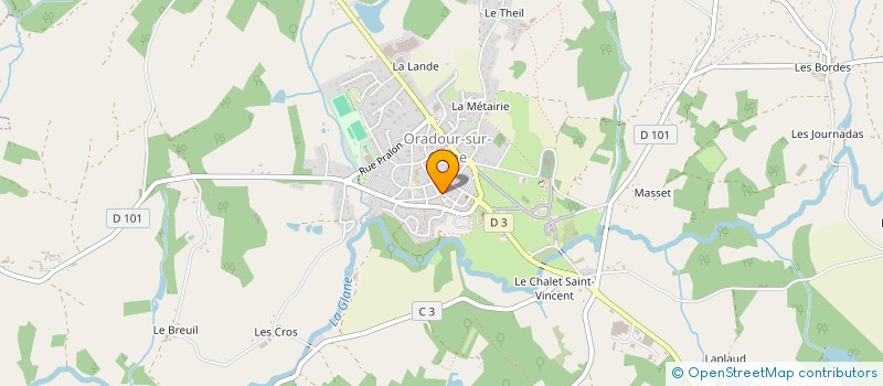 localisation de l'entreprise MONSIEUR CHRISTOPHER ROBIN à ORADOUR-SUR-GLANE
