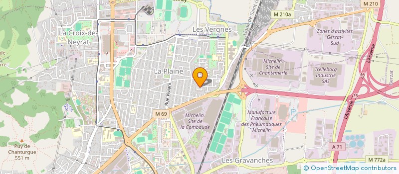 localisation de l'entreprise MONSIEUR CHRISTOPHER ROCHER  CLERMONT-FERRAND