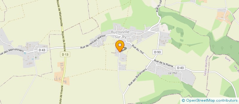 localisation de l'entreprise MONSIEUR CHRISTOPHER ROME  AUZOUVILLE-SUR-RY