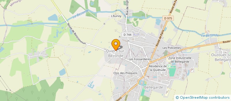 localisation de l'entreprise MONSIEUR CHRISTOPHER RONCERAY à QUIERS-SUR-BEZONDE