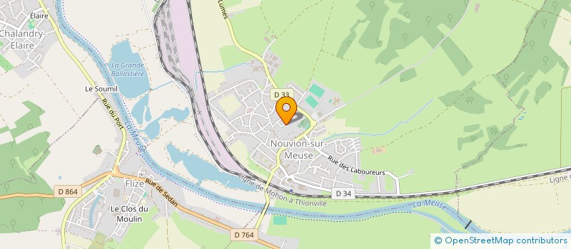 localisation de l'entreprise MONSIEUR CHRISTOPHER ROUSSEAU à NOUVION-SUR-MEUSE