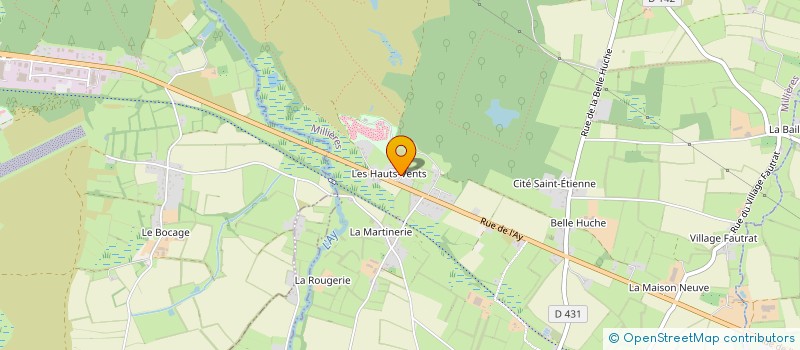 localisation de l'entreprise MONSIEUR CHRISTOPHER RUAULTS  MILLIERES