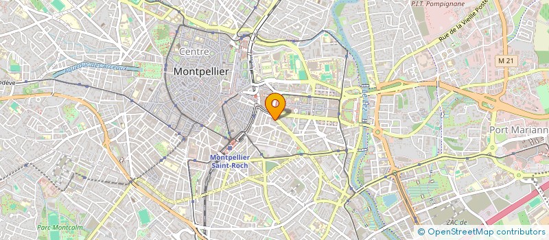 localisation de l'entreprise MONSIEUR CHRISTOPHER SAIZONOU à MONTPELLIER