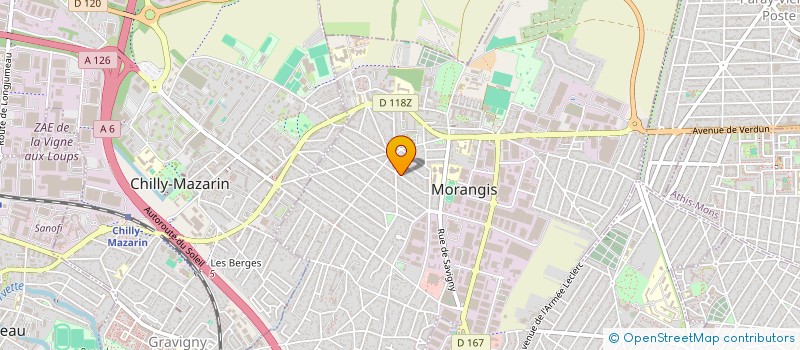 localisation de l'entreprise MONSIEUR CHRISTOPHER SAMPAIO à MORANGIS