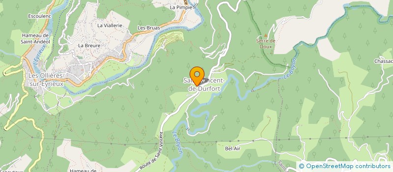 localisation de l'entreprise MONSIEUR CHRISTOPHER SANLIS  SAINT-VINCENT-DE-DURFORT