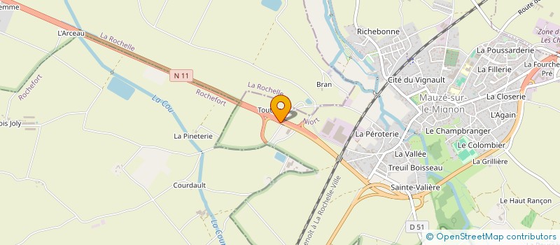 localisation de l'entreprise MONSIEUR CHRISTOPHER SCHWARTZ  MAUZE-SUR-LE-MIGNON