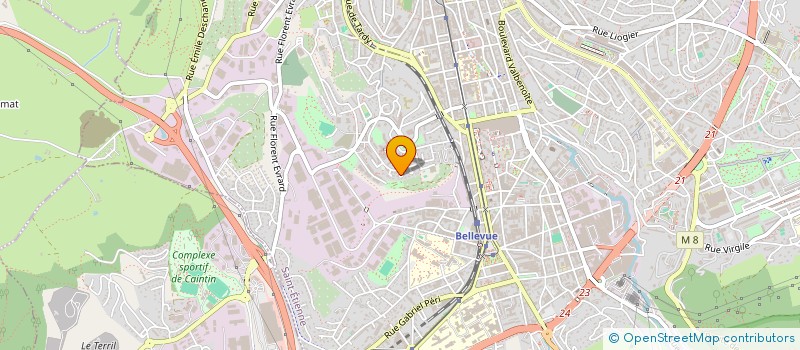 localisation de l'entreprise MONSIEUR CHRISTOPHER SCIANDRONE  SAINT-ETIENNE