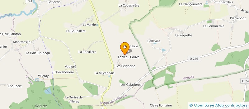 localisation de l'entreprise MONSIEUR CHRISTOPHER SCRAFTON à JAVRON-LES-CHAPELLES