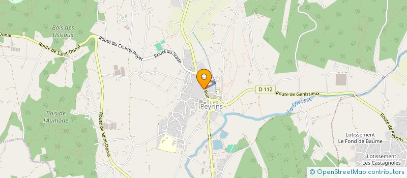 localisation de l'entreprise MONSIEUR CHRISTOPHER SEIGNOBOS  PEYRINS