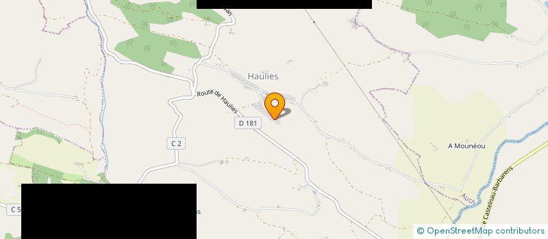 localisation de l'entreprise MONSIEUR CHRISTOPHER SENDNER  HAULIES