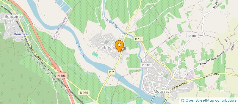 localisation de l'entreprise MONSIEUR CHRISTOPHER SERRON  SAINT-BAUZELY