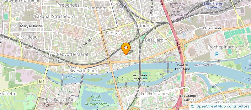 localisation de l'entreprise MONSIEUR CHRISTOPHER SINATE  TOURS