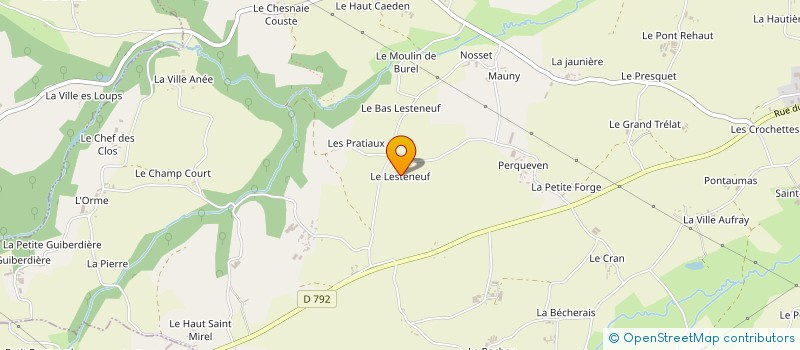 localisation de l'entreprise MONSIEUR CHRISTOPHER SINSOULIEU à PLENEE-JUGON