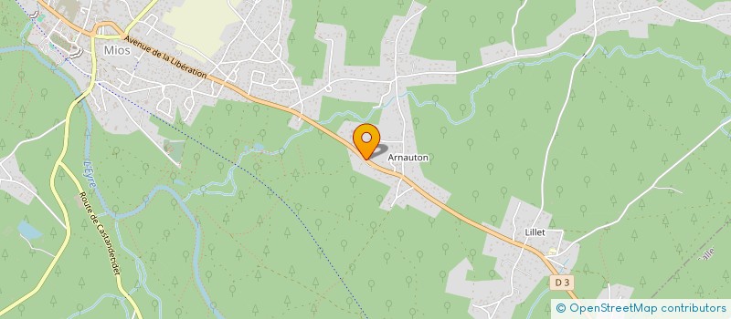 localisation de l'entreprise MONSIEUR CHRISTOPHER SISSAC  MIOS