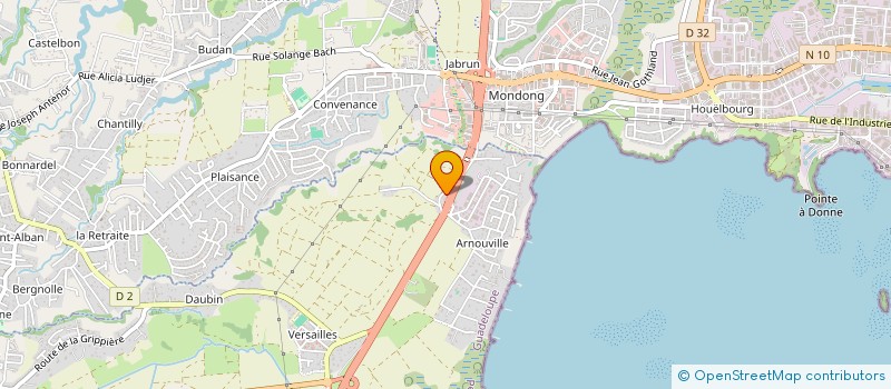 localisation de l'entreprise MONSIEUR CHRISTOPHER SOBHAN  PETIT-BOURG