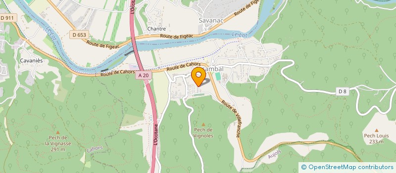 localisation de l'entreprise MONSIEUR CHRISTOPHER STEINBACH  ARCAMBAL