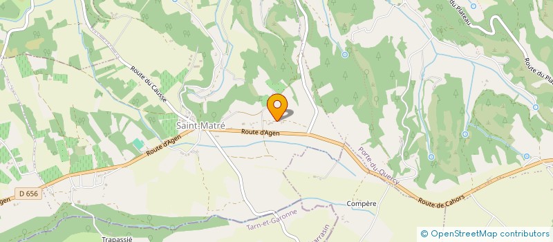 localisation de l'entreprise MONSIEUR CHRISTOPHER STRONG  PORTE-DU-QUERCY