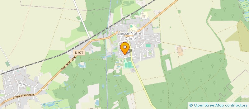 localisation de l'entreprise MONSIEUR CHRISTOPHER SUMIEN  LIESSE-NOTRE-DAME