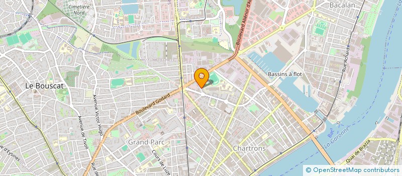 localisation de l'entreprise MONSIEUR CHRISTOPHER TASSIN  MERIGNAC