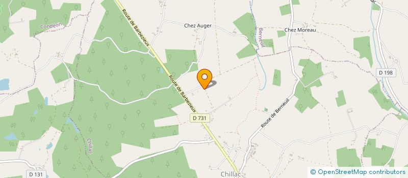 localisation de l'entreprise MONSIEUR CHRISTOPHER THOMPSON  CHILLAC