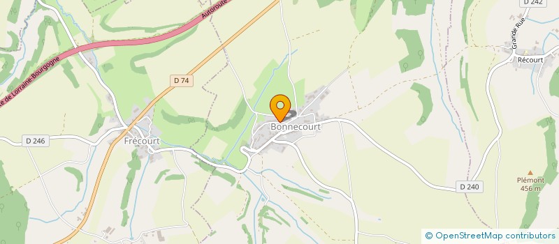 localisation de l'entreprise MONSIEUR CHRISTOPHER THOUVENOT à BONNECOURT