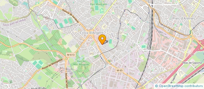 localisation de l'entreprise MONSIEUR CHRISTOPHER TRAN à MONTPELLIER