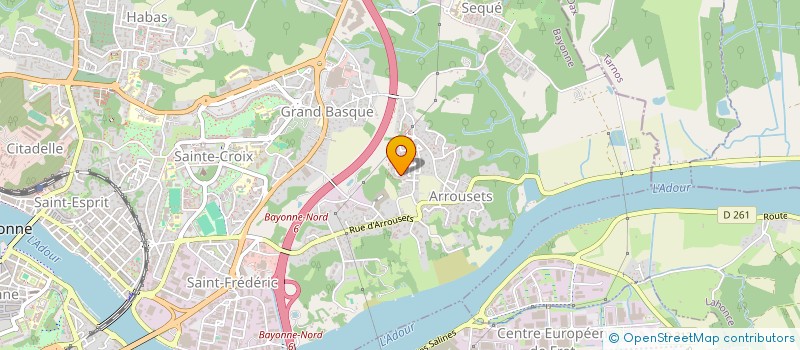 localisation de l'entreprise MONSIEUR CHRISTOPHER TURCKOSKI à BAYONNE