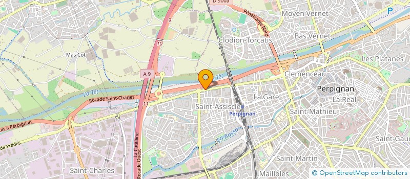 localisation de l'entreprise MONSIEUR CHRISTOPHER TURNER  PERPIGNAN