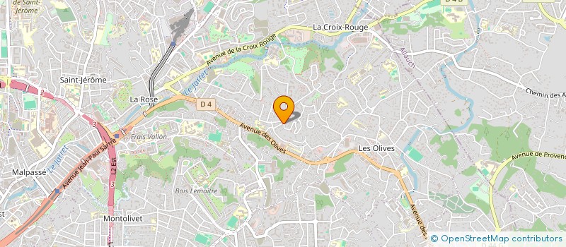 localisation de l'entreprise MONSIEUR CHRISTOPHER UDERSO à MARSEILLE