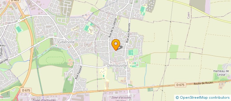 localisation de l'entreprise MONSIEUR CHRISTOPHER VALLERIE  DEMOUVILLE