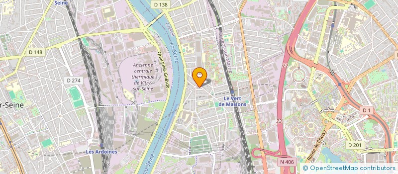 localisation de l'entreprise MONSIEUR CHRISTOPHER VALMY à ALFORTVILLE