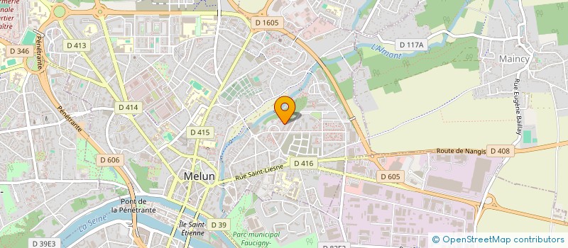 localisation de l'entreprise MONSIEUR CHRISTOPHER VAN PRAET à MELUN