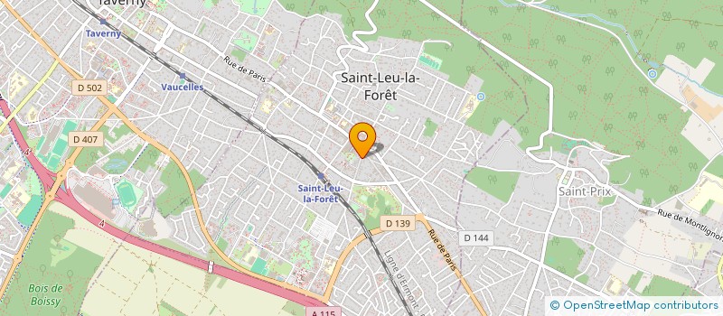 localisation de l'entreprise MONSIEUR CHRISTOPHER VASTE  SAINT-LEU-LA-FORET