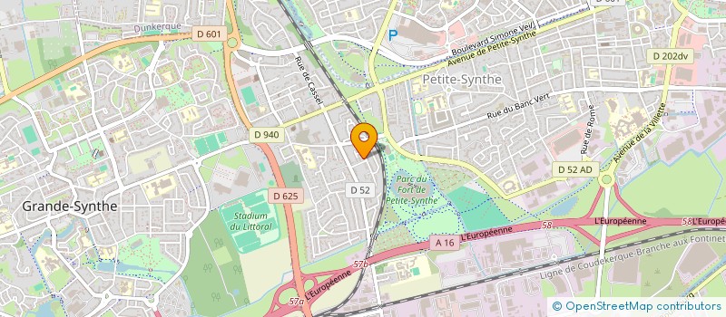 localisation de l'entreprise MONSIEUR CHRISTOPHER VERBEKE à DUNKERQUE