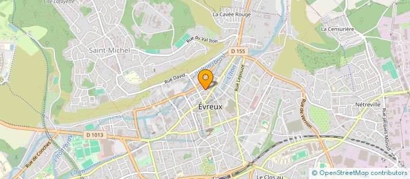 localisation de l'entreprise MONSIEUR CHRISTOPHER VICTOR  EVREUX