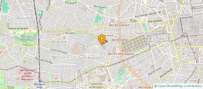 localisation de l'entreprise MONSIEUR CHRISTOPHER VIVIEN à BORDEAUX