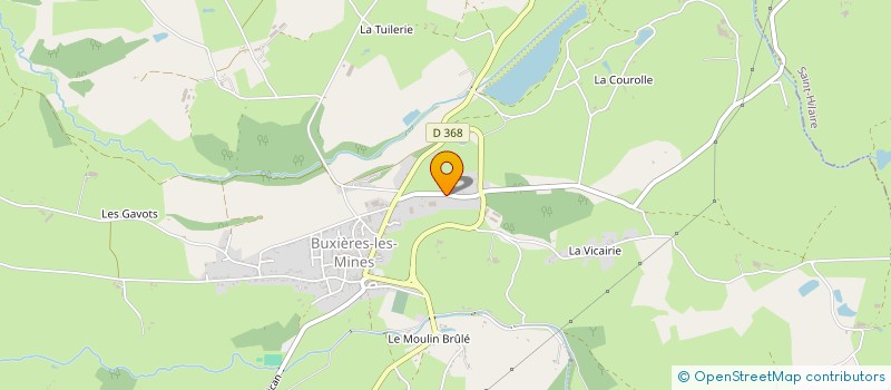 localisation de l'entreprise MONSIEUR CHRISTOPHER VOISIN  BUXIERES-LES-MINES