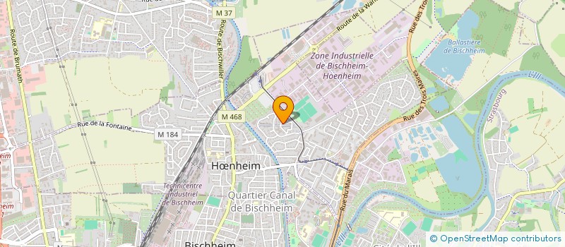 localisation de l'entreprise MONSIEUR CHRISTOPHER WALTER  HNHEIM